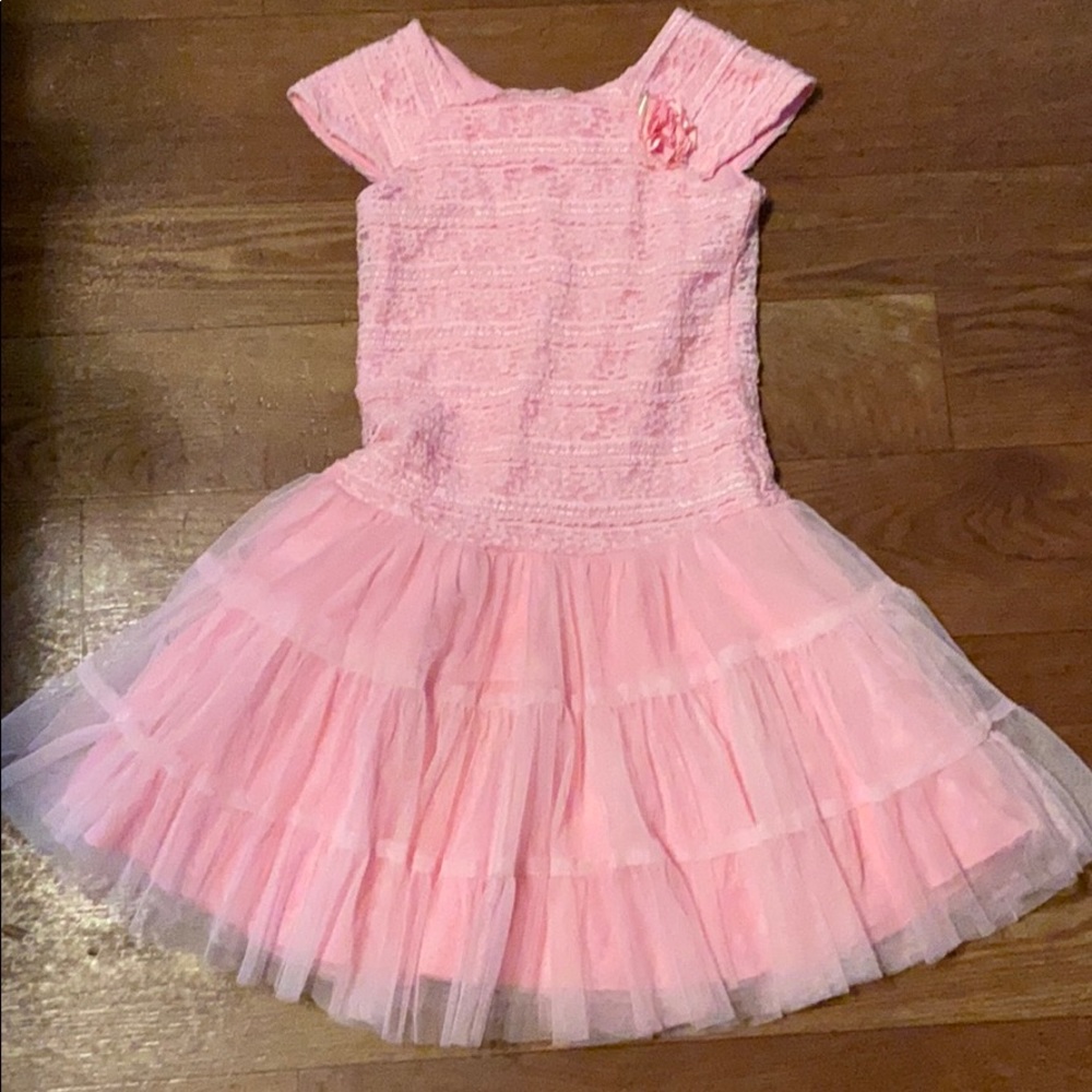Pink dress